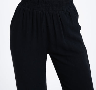 TILTIL Britt Pants Linen Black - Things I Like Things I Love