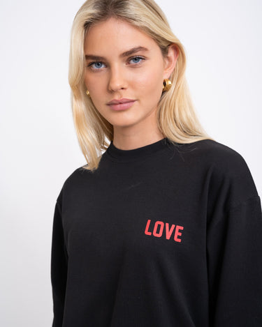 TILTIL Cat Longsleeve Black Red - Things I Like Things I Love