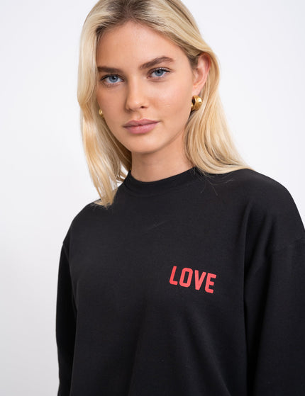 TILTIL Cat Longsleeve Black Red - Things I Like Things I Love