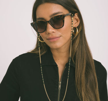 TILTIL Chain Sunglass Olivia Green - Things I Like Things I Love