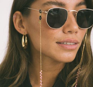 TILTIL Chain Sunglass Poppy Pink - Things I Like Things I Love