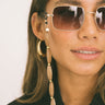 TILTIL Chain Sunglass Sara Bead Brown - Things I Like Things I Love