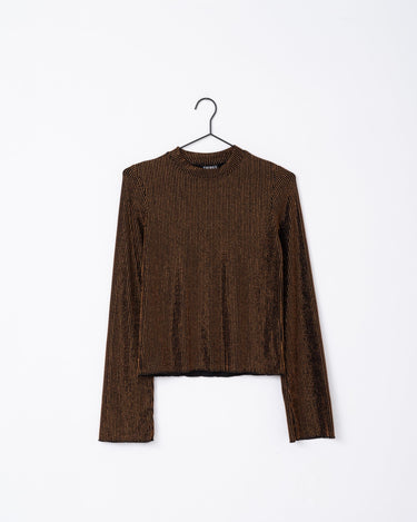 TILTIL Charlie Longsleeve Glitter Bronze Black - Things I Like Things I Love