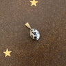 TILTIL Charm Goldplated Beige Stone Dalmatian Jasper - Things I Like Things I Love