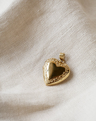 TILTIL Charm Goldplated Big Heart - Things I Like Things I Love