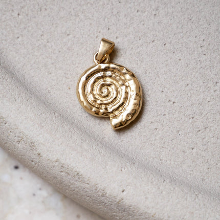 TILTIL Charm Goldplated Spiral - Things I Like Things I Love