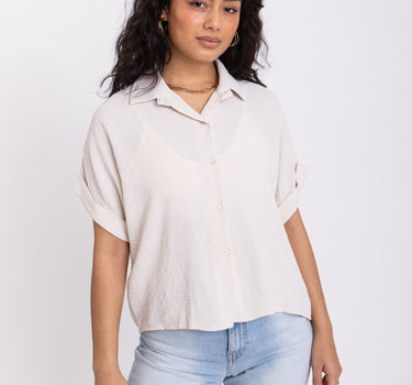 TILTIL Ciara Blouse Beige - Things I Like Things I Love