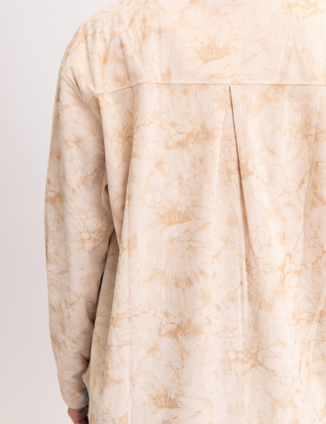 TILTIL Corduroy Blouse Faded Beige Batik One Size - Things I Like Things I Love