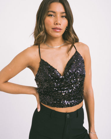 TILTIL Dana Sequin Top Glitter One Size - Things I Like Things I Love