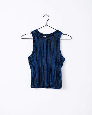 TILTIL Dani Top Stripe Glitter Cobalt - Things I Like Things I Love