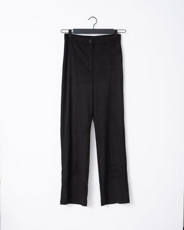 TILTIL Davi Suede Pants Black - Things I Like Things I Love