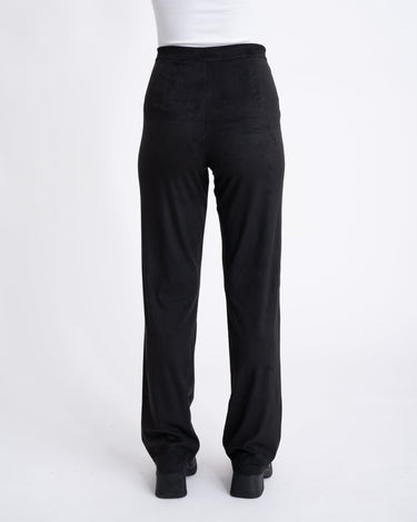 TILTIL Davi Suede Pants Black - Things I Like Things I Love