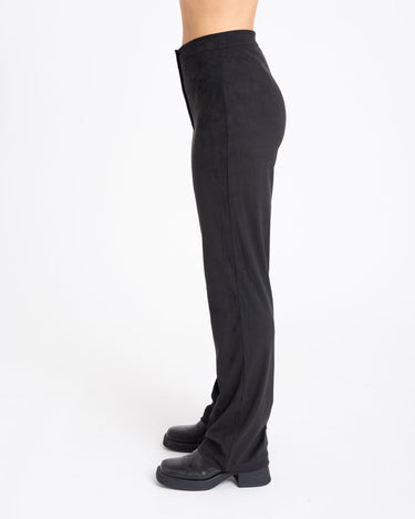 TILTIL Davi Suede Pants Black - Things I Like Things I Love