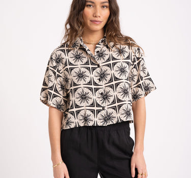 TILTIL Dina Blouse Sun Black White - Things I Like Things I Love