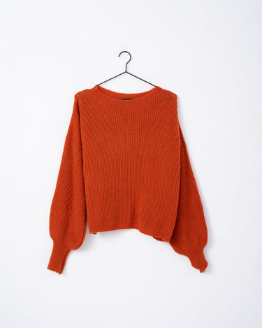 TILTIL Dunya Knit Orange Rust - Things I Like Things I Love