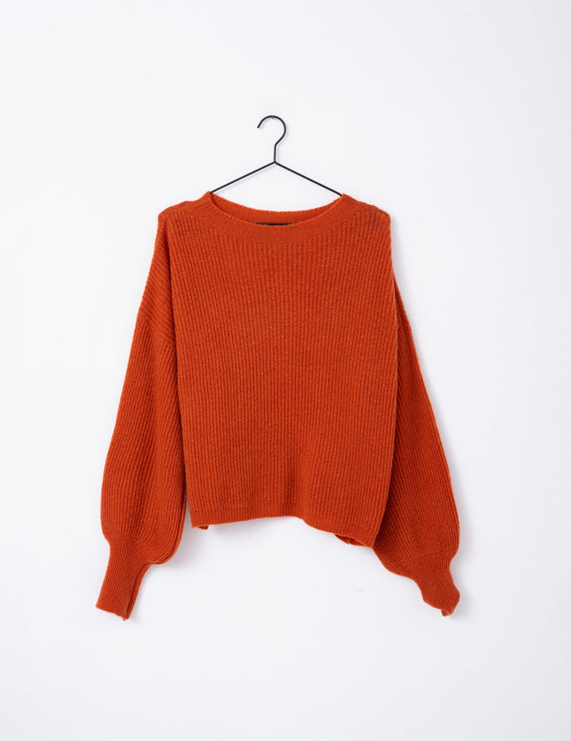 TILTIL Dunya Knit Orange Rust - Things I Like Things I Love