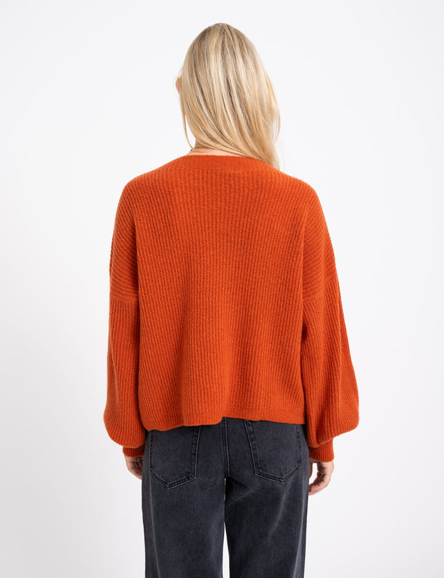 TILTIL Dunya Knit Orange Rust - Things I Like Things I Love