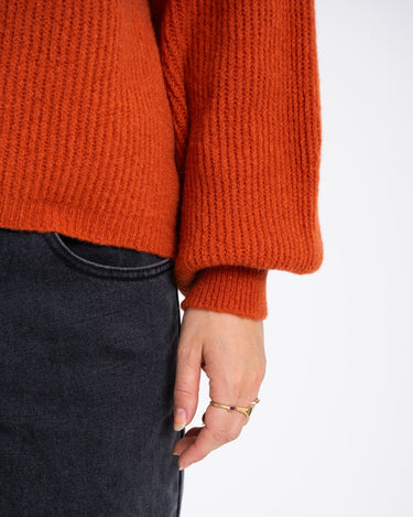 TILTIL Dunya Knit Orange Rust - Things I Like Things I Love