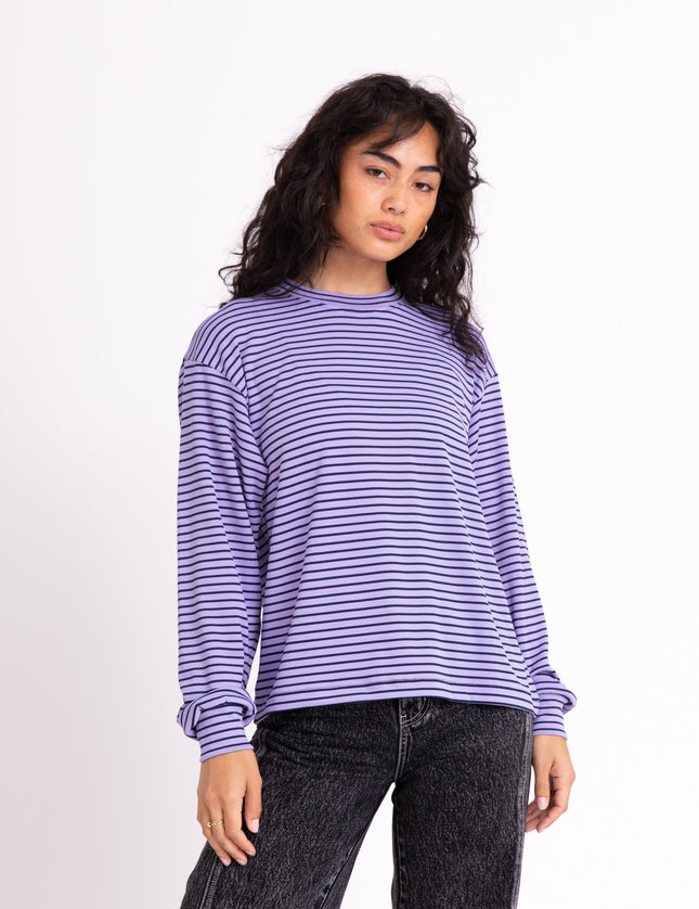 TILTIL Emma Longsleeve Purple Stripe - Things I Like Things I Love