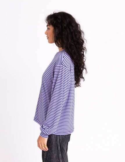 TILTIL Emma Longsleeve Purple Stripe - Things I Like Things I Love