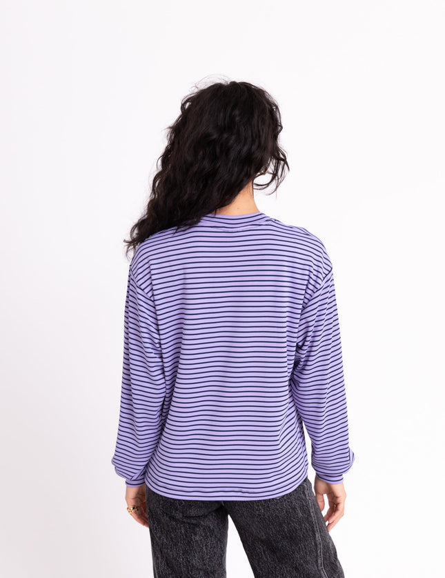 TILTIL Emma Longsleeve Purple Stripe - Things I Like Things I Love