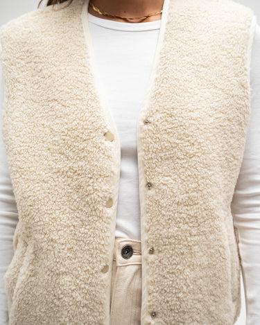 TILTIL Esmay Gilet Teddy Beige - Things I Like Things I Love