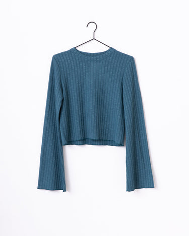 TILTIL Farah Cropped Top Petrol - Things I Like Things I Love