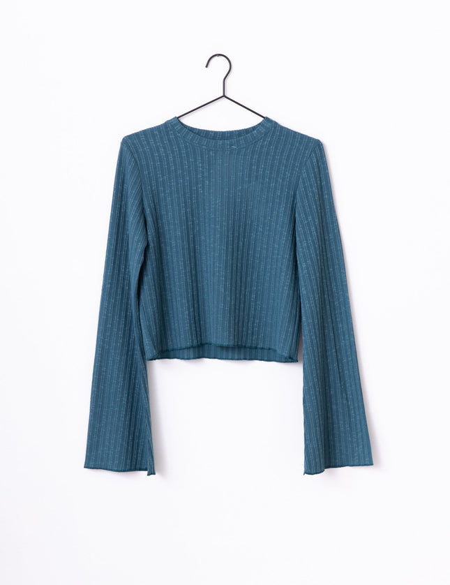 TILTIL Farah Cropped Top Petrol - Things I Like Things I Love