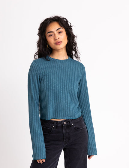 TILTIL Farah Cropped Top Petrol - Things I Like Things I Love