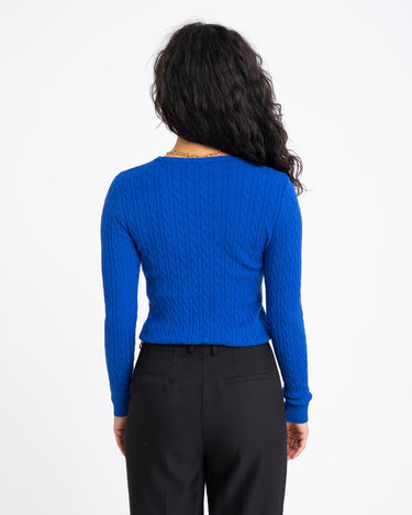 TILTIL Gaby Cable Knit Cobalt - Things I Like Things I Love