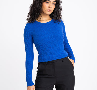 TILTIL Gaby Cable Knit Cobalt - Things I Like Things I Love