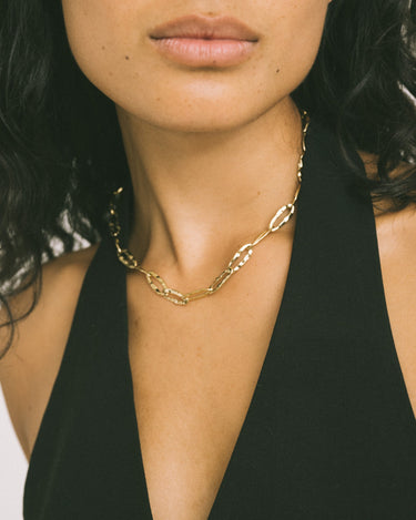 TILTIL Goldplated Necklace Rhode Chunky - Things I Like Things I Love