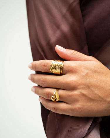 TILTIL Goldplated Ring Elly Gold - Things I Like Things I Love