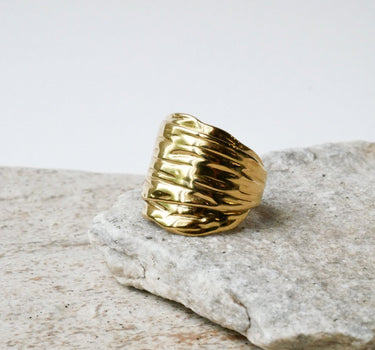 TILTIL Goldplated Ring Elly Gold - Things I Like Things I Love