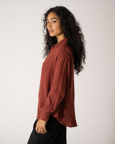 TILTIL Heidi Blouse Rust - Things I Like Things I Love