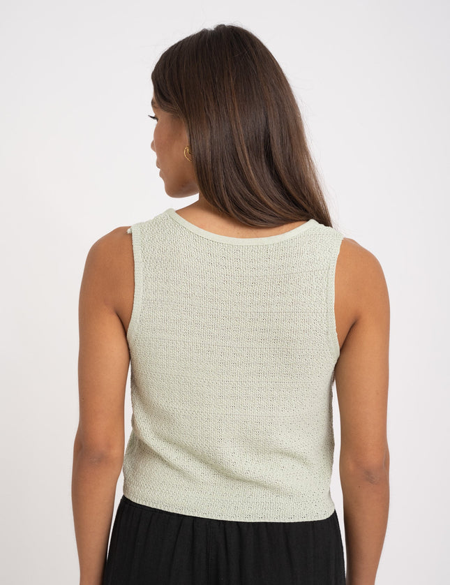 TILTIL Iny Knitted Top Light Mint - Things I Like Things I Love