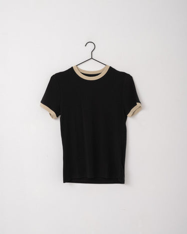 TILTIL Jamie Tee Black Contrast One Size - Things I Like Things I Love