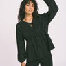 TILTIL Jeanette Blouse Hydro Black One Size - Things I Like Things I Love