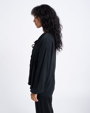 TILTIL Jeanette Blouse Hydro Black One Size - Things I Like Things I Love