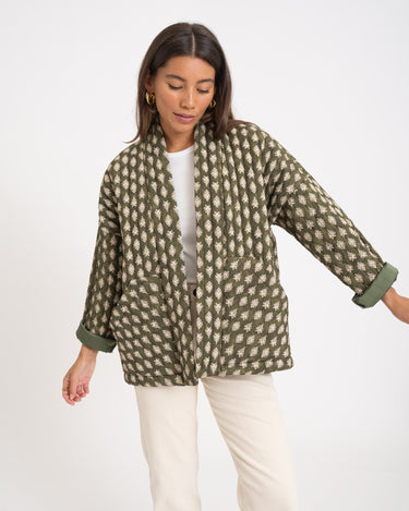 TILTIL Keil Kimono Army Print One Size - Things I Like Things I Love