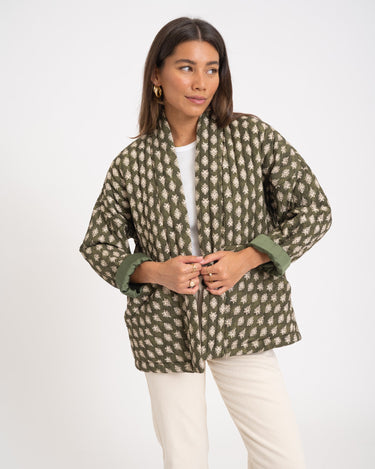 TILTIL Keil Kimono Army Print One Size - Things I Like Things I Love