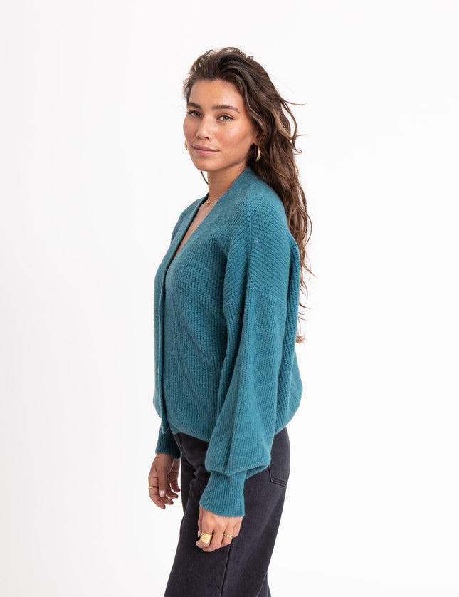 TILTIL Layla Cardigan Petrol One Size - Things I Like Things I Love