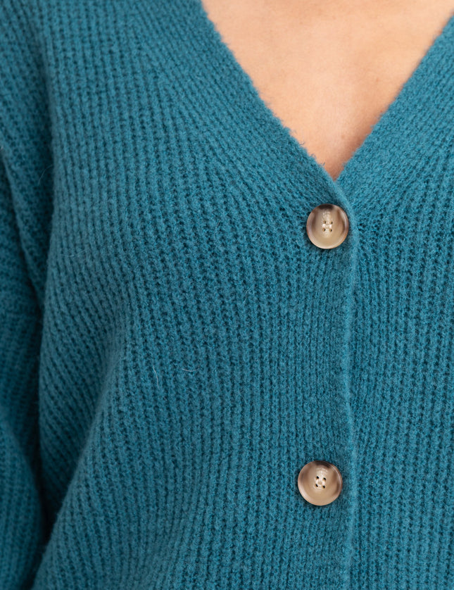 TILTIL Layla Cardigan Petrol One Size - Things I Like Things I Love