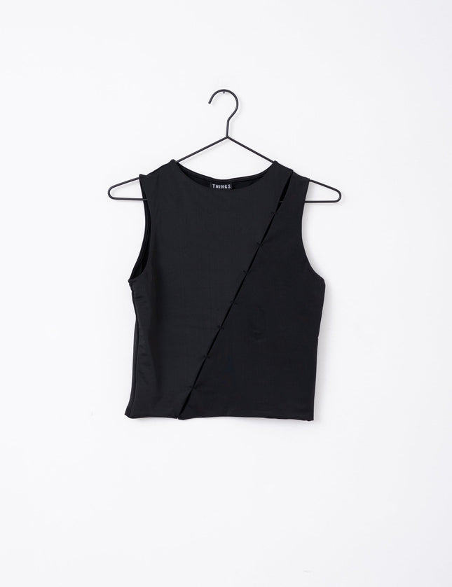 TILTIL Lexy Crop Top Detail Black - Things I Like Things I Love