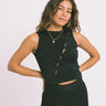 TILTIL Lexy Crop Top Detail Black - Things I Like Things I Love