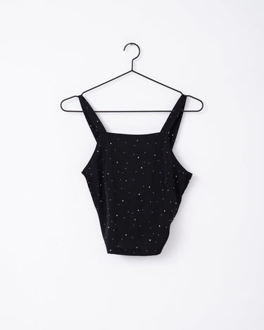 TILTIL Lilian Black Glitter Top - Things I Like Things I Love