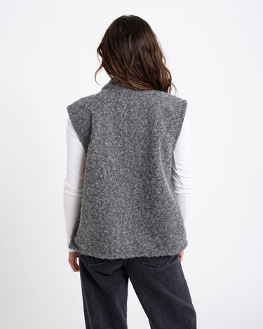 TILTIL Lily Gilet Melange Grey - Things I Like Things I Love