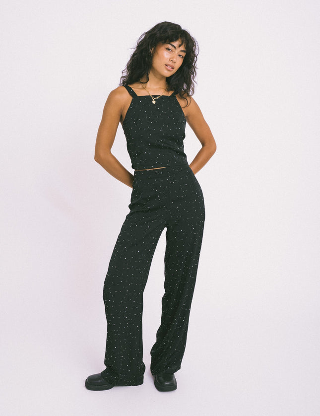 TILTIL Lily Pants Black Glitter - Things I Like Things I Love