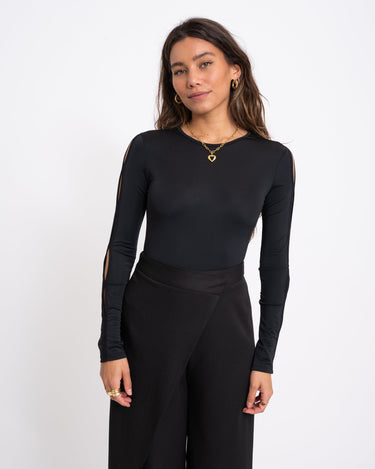 TILTIL Lois Body Sleeve Detail Black - Things I Like Things I Love