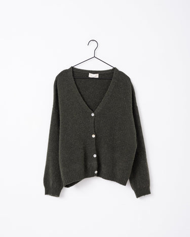 TILTIL Lotte Cardigan Army Green - Things I Like Things I Love